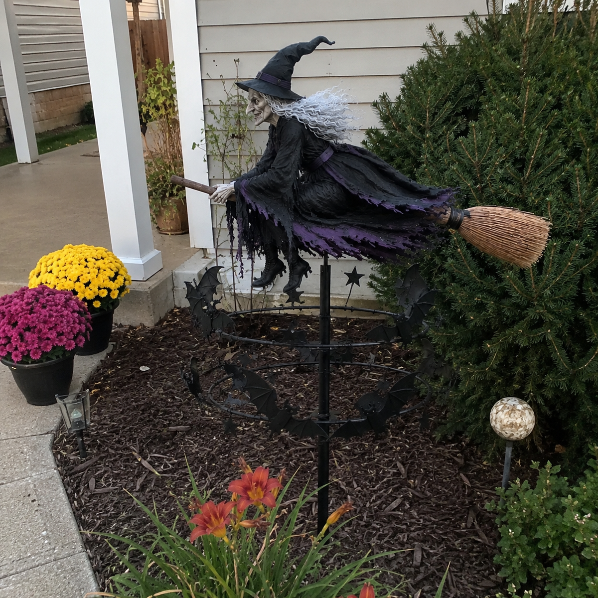 🔥Last Day 60% OFF 🧙‍♀️ The Enchanted Witch Garden Wind Spinner