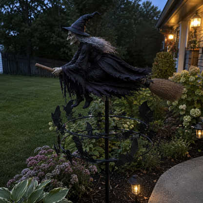 🔥Last Day 60% OFF 🧙‍♀️ The Enchanted Witch Garden Wind Spinner